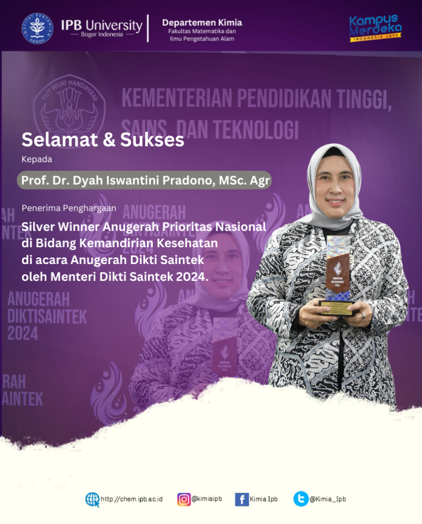 Congratulation to Prof. Dyah Iswantini